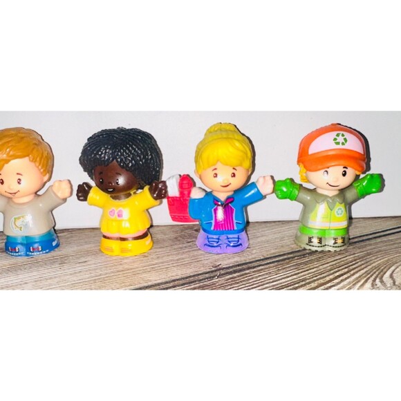 Fisher Price Little People Figure Lot Wheelchair Ariel Multi-Cultural Careers - Picture 4 of 6